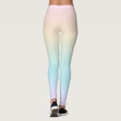 Kleurverloop pastel leggings (Achterkant)