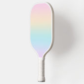 Kleurverloop pastel pickleball paddle (Links)