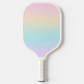 Kleurverloop pastel pickleball paddle (Achterkant)