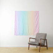 Kleurverloop pastel wandkleed (In Situ (horizontaal))