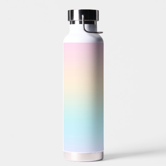 Kleurverloop pastel waterfles (Links)