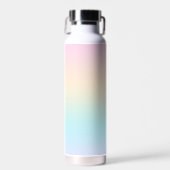 Kleurverloop pastel waterfles (Voorkant)