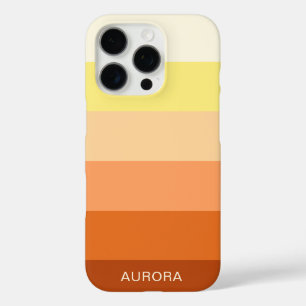 Kleurverloop Terug naar school - Aangepaste naam iPhone 16 Pro Hoesje