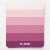 Kleurverloop Terug naar school - Aangepaste naam Muismat (Voorkant)