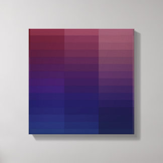 Kleurverlooppatroon Canvas Afdruk