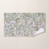 Kleurvierkantjes pasta bad handdoek (Handdoek)