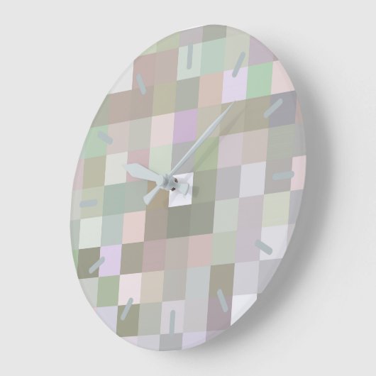 Kleurvierkantjes pasta grote klok (Hoek)