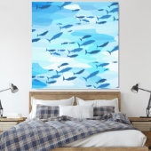 Kleurvis Canvas Afdruk (Insitu (Slaapkamer))