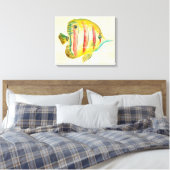 Kleurvis Canvas Afdruk (Insitu (Slaapkamer))