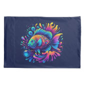 Kleurvis Kussensloop (Achterkant)