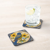 Kleurvogel Bier Onderzetter (Rechterzijde)