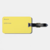 Kleurvogels grijs bagagelabel (Achterkant horizontaal)