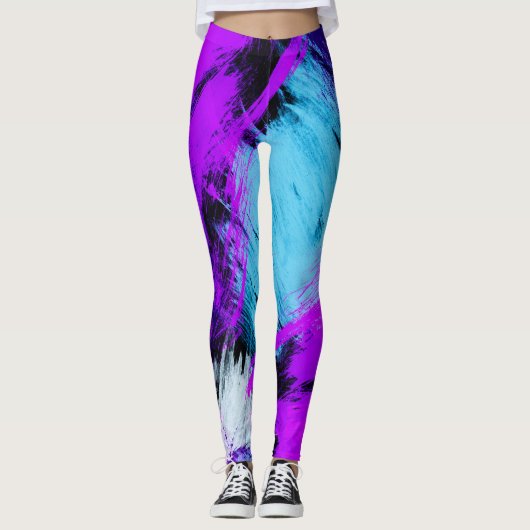 Kleurvolle leggings (Voorkant)
