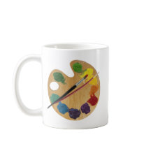 Kleurwiel palet van kunstenaar