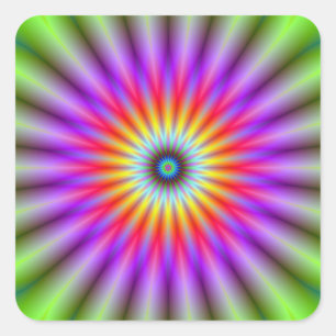 Kleurwiel van de sticker