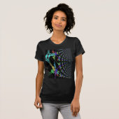 Kleurwiel van microfoons (Infinity Pattern) T-shirt (Voorkant volledig)
