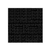 Kleurzeemijlen Rubberstempel (Afrduk)