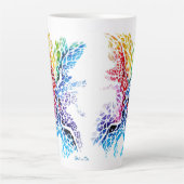 Kleurzoen Latte Mok (Voorkant)