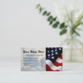 KLEUTEN EN VLAG VISITEKAARTJE (Staand voorkant)