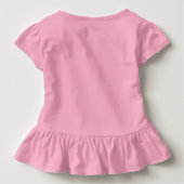 kleuter gerafeld t-shirt (Achterkant)