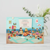 Kleuterklas Kaart (Staand voorkant)