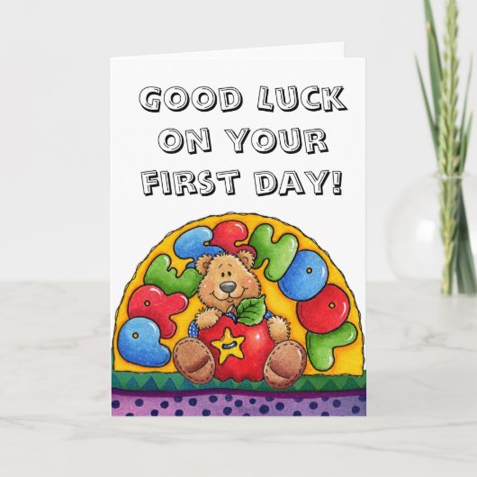 Kleuterklas Kaart (Voorkant)