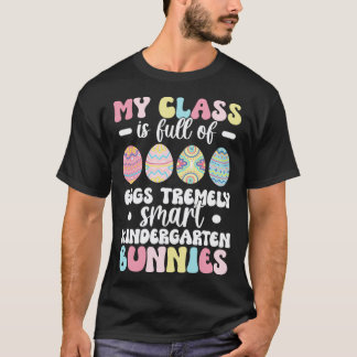 Kleuterleidster Pasen Kleuterschool Lesgeven T-shirt