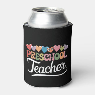 Kleuterleraar Eerste Dag Groovy Terug naar School  Blikjeskoeler