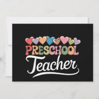 Kleuterleraar Eerste Dag Groovy Terug naar School