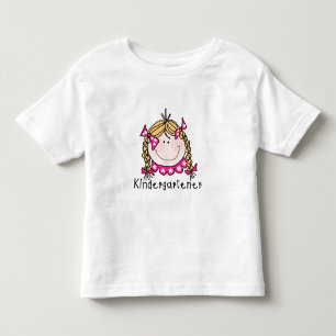 Kleutermeisje blond haar kinder shirts
