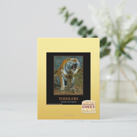 Kleuters Briefkaart (Staand voorkant)