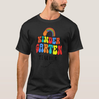 Kleuterschool 1e dag van school terug naar school t-shirt