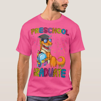 Kleuterschool Afgestudeerd Dinosaur Trex Kleutersc T-shirt