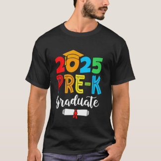 Kleuterschool Afsluiting 2025 Jongens Meisjes Pre- T-shirt