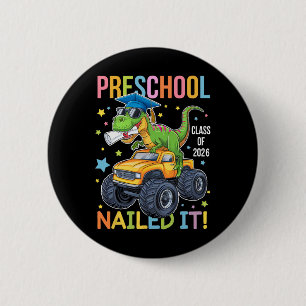 Kleuterschool Afstudeerklas Van 2025 Afgestudeerde Ronde Button 5,7 Cm