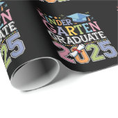 Kleuterschool Afstuderen 2025 Afstuderen School Cadeaupapier (Rol Hoek)