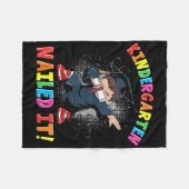 Kleuterschool Afstuderen 2025 Jongens Kinder Dabbi Fleece Deken (Voorkant (Horizontaal))