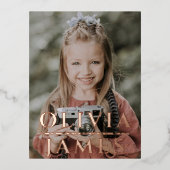 kleuterschool afstuderen foto - briefkaart (Voorkant)