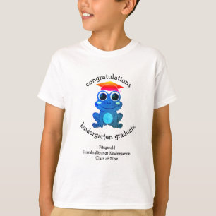 Kleuterschool Afstuderen Frog T-shirt