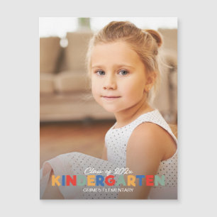 Kleuterschool Afstuderen Magnet Aankondiging