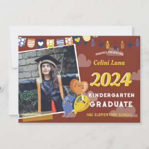 Kleuterschool Afstuderen Uitnodiging met Foto