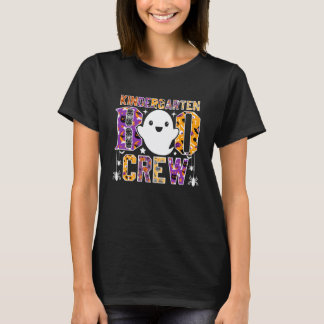 Kleuterschool Boo Crew Leraar Student Halloween Co T-shirt