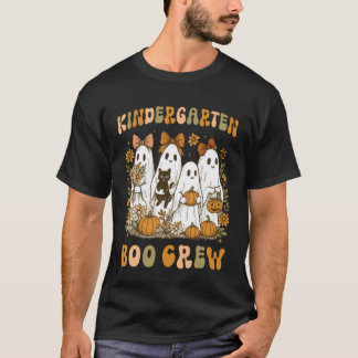 Kleuterschool Boo Crew Parate Halloween Bloemige G T-shirt