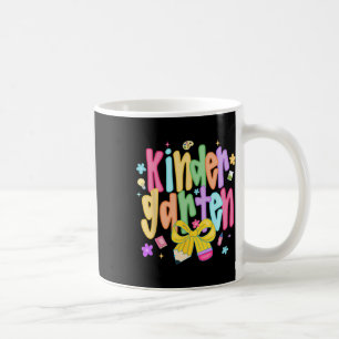Kleuterschool Boog Potlood Bloemen Grappig Terug N Koffiemok