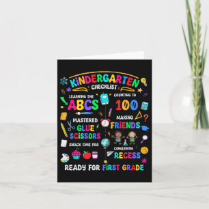 Kleuterschool Checklist Klaar Voor Eerste Graad Te Kaart