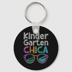Kleuterschool Chica terug naar school kleuterschoo Sleutelhanger