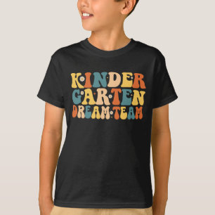Kleuterschool droomteam terug naar school t-shirt