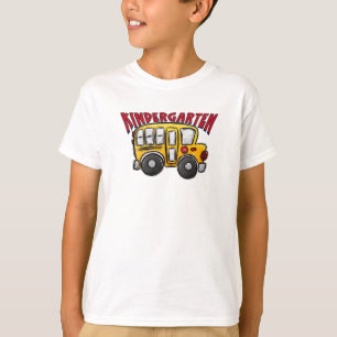 Kleuterschool Eerste Dag van de Kleuterschool Bus T-shirt
