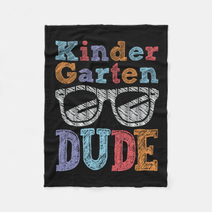 Kleuterschool gast terug naar school student jonge fleece deken