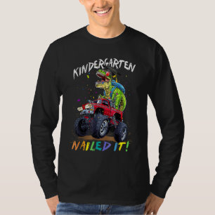 Kleuterschool genageld It Dinosaur Rex Drive Monst T-shirt